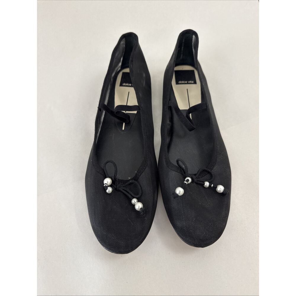 Dolce Vita Cadel Mary Jane Ballet flat in black mesh Size 8.5